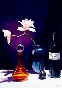 perfume and wine