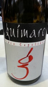 Guimaro Finca Capeliños bottle